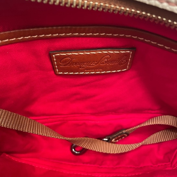 Dooney & Bourke Cream Pebble Leather Crossbody Bag - Picture 5 of 7